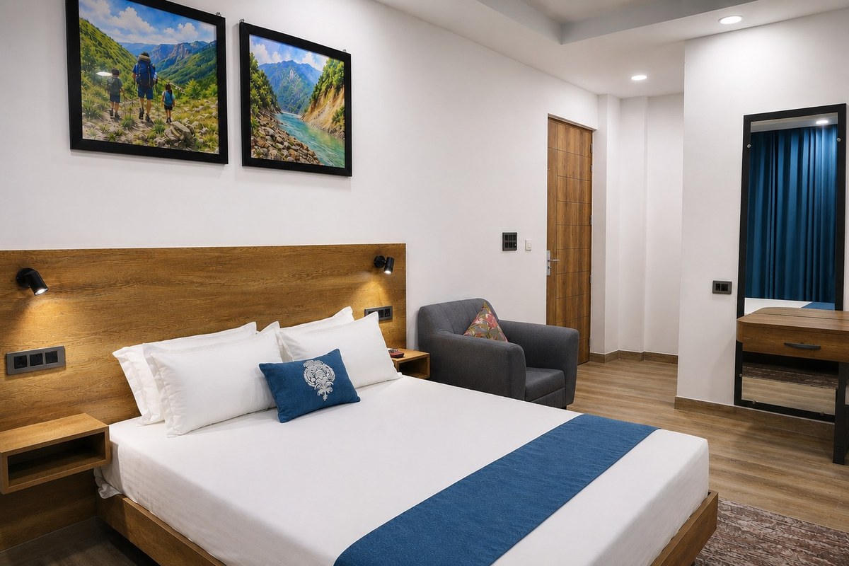 Comfortable Queen Bed Room